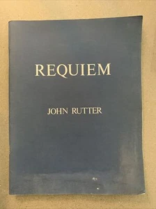 Requiem John Rutter Vintage Sheet Music Songbook Hinshaw  - Picture 1 of 4