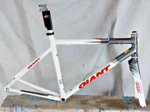 2005 Giant TCR1 RacinRoad Bike Frame Set 50cm Medium Carbon Fork Fast US Shipper - Picture 1 of 17