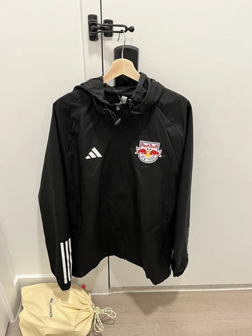 2023 New York Red Bulls Brand New Adidas Rain Jacket Large Cover