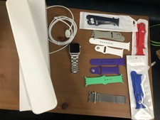 Apple Watch Sport 42mm Aluminum Series 1 + Huge lot of bands 