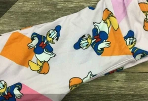 NWT LuLaRoe Disney Tween DONALD DUCK Leggings in PALE LILAC Unicorn - Picture 1 of 1