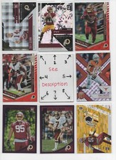 Washington COMMANDERS Serial #'d Rookies Jersey Auto * EVERY CARD IS A GOOD CARD