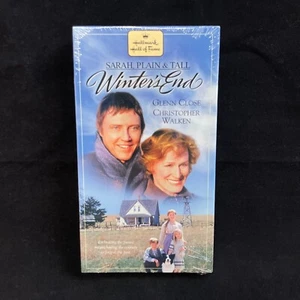 Sarah Plain & Tall Winters End Hallmark VHS Video Tape Movie Glenn Close SEALED - Imagen 1 de 8