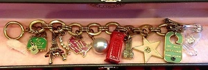 RETIRED JUICY COUTURE PREFIXED CHARM BRACELET HTF - Picture 1 of 5