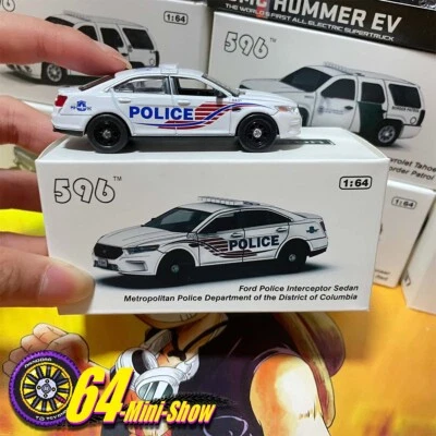 596model 1:64 Taurus MPDC-Polizei Washington Interceptor Diecast-Metallmodell