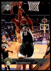 2005-06 Upper Deck Danny Fortson A Basketball Cards #180