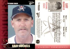 Gary Buckels 2003 MultiAd Albuquerque Isotopes #3 Card *AutographDen*