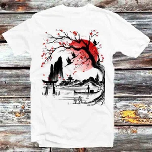 Japanese Dream Painting Illustration Art T Shirt B539 - Picture 1 of 2