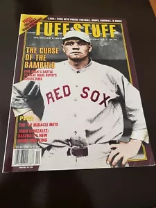 April 1994 Tuff Stuff Magazine Babe Ruth Spider-Man Cards Excellent Condition - Picture 1 of 11