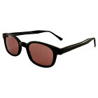 X KD Sunglasses Rose Colored Tint Glasses Biker Shades Large Size UV400