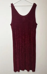 Abito Joseph ribkoff bordeaux casual occasione elasticizzato taglia uk 22 senza maniche - Foto 1 di 5