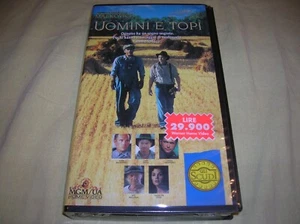 UOMINI E TOPI ! VHS NUOVA SIGILLATA DA COLLEZIONE! RARA! - Foto 1 di 4