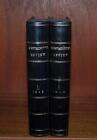 1862 LEATHER BOUND WESTMINSTER REVIEWS 2 x Vols POLYNESIA Gibraltar INDIA Gaul
