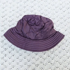 Eddie Bauer Down Goose Down Insulated Bucket Hat Lined Cap Purple - One Size - Picture 1 of 3