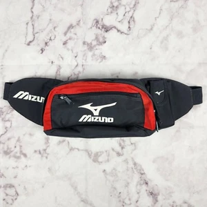 Mizuno Waist Pouch Bag Blue Red Fanny Pack - Picture 1 of 7