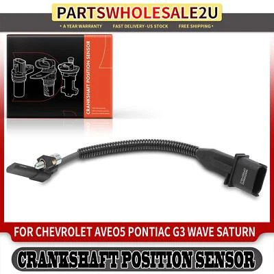 Crankshaft Position Sensor for Chevrolet Aveo Aveo5 Pontiac G3 G3 Wave Saturn - Image 1 of 4