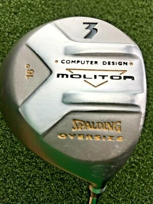 Spalding Molitor Oversize 3 Wood 16* / RH ~40" / Ladies Steel /Nice Grip /gw2925 - Image 1 of 4
