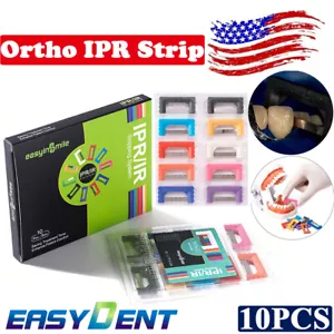 10XDental Interproximal Reduction Enamel Strip Ortho IPR Strips Manual Stripping - Picture 1 of 12