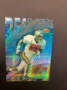 1997 Warrick Dunn RC Bowman's Best Cuts Atomic Refractor Die Cut # BC7
