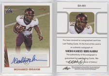 2021 Leaf Memories 1990 Base Bronze Spectrum /99 Mohamed Ibrahim #BA-MI1 Auto