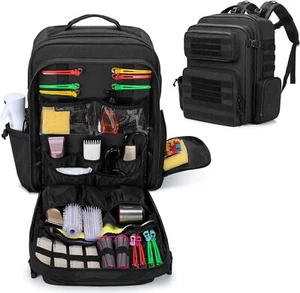 Barber Case, Hairdresser Bag Holds Barber Styling Tools (Bag Only), Black - Picture 1 of 7