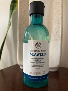 The Body Shop SEAWEED Oil Balancing Toner Face Cleanser 8.4 oz New - Picture 1 of 3