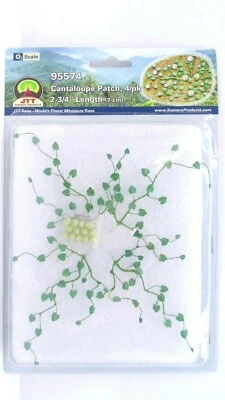MRC JTT Scenery O Cantaloupe Patch 2-3/4" Length Flowering Plants Layout 95574 - Image 1 of 4