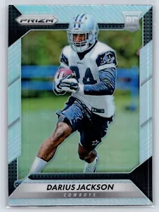 2016 Prizm Darius Jackson Rookie Silver #269 Cowboys - Picture 1 of 2