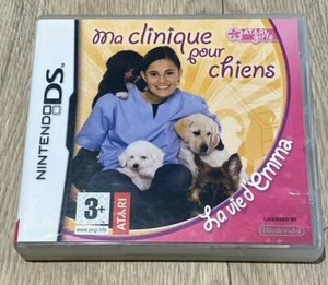 MA CLINIQUE POUR CHIENS LA VIE D EMMA JEU NINTENDO DS FRANCE COMPLET - Imagen 1 de 1