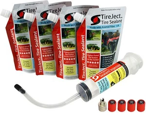 4 x ATV UTV TIRE TireJet TireJect Tire Protection kit Liquid UPC 759195977313 - Picture 1 of 6