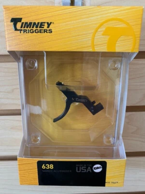 Timney Trigger Savage Accutrigger Black Adjustable 1.5-4 lbs Pull Weight 638 - Image 1 of 2