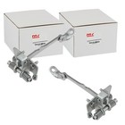 2X NTY TÜRFESTSTELLER TÜRSTOPPER VORNE passend für RENAULT MEGANE SCÉNIC