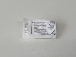 BD Lotto di 80 ChloraPrep Clear 1 ml 930480 scadenza 2028-05 (*Y52*) - Foto 1 di 7