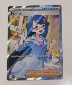 Pokemon Fennel 162/086 Black Bolt Full Art English NM/Mint TCG - Picture 1 of 1