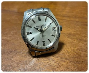 Reloj para hombre Citizen Homer fecha manual 35 mm esfera plateada redondo 17 joyas 1960 - Imagen 1 de 8