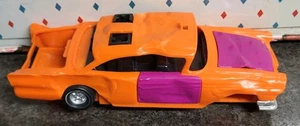 Voiture derby Kenner Smash Up vintage 1970 orange a capot et 2 portes, bel état - Photo 1 sur 6