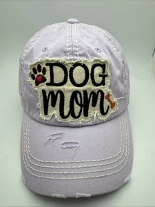 Dog Mom Hat Cap Lavender Adjustable KBETHOS - Picture 1 of 6