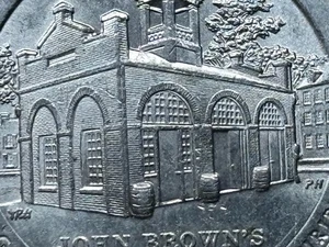 2016-P HARPERS FERRY QUARTER, BEAUTIFUL COIN, Unique Multiple Die Chips, - Picture 1 of 9