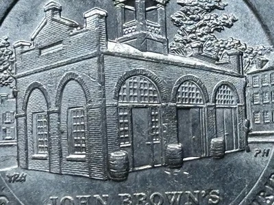 2016-P HARPERS FERRY QUARTER, BEAUTIFUL COIN, Unique Multiple Die Chips, - Image 1 of 4