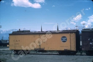 C&S Railway Reefer #1109 at Leadville 7-8-40 35mm Slide Jackson Chione (0792) - Picture 1 of 1