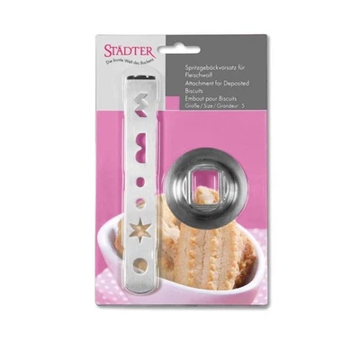 Städter 229051 Spritzgebäckvorsatz für Kitchenaid KCCA Spitzgebäck-Vorsatz - Bild 1 von 3