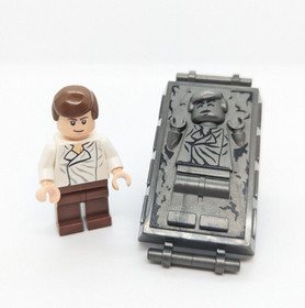 LEGO 75137 Lot of Carbonite (sw0978) and Han Solo (sw0278) Minifigures Slave I