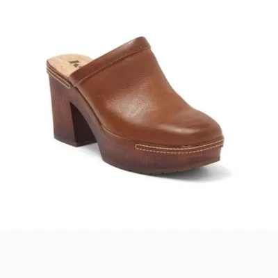 Zueco de tacón de plataforma sin cordones Korks Lori talla 10 Foto 1 de 4