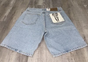 Calvin Klein Denim Jean Shorts Men's Sz 30 Double Light Wash Vintage 90s - Picture 1 of 6