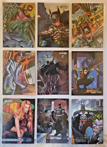 Lotto unico 12 carte promozionali Batman Metal Forever/Master Series/Skybox 1995 Fleer/Skybox - Foto 1 di 20