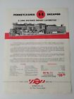 Vintage Penn Line Pennsylvania Decapod Flyer - Stamped Hobbyland Columbus Ohio