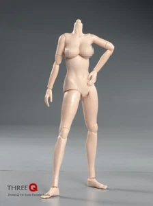 1/6 12 Zoll blasse Haut große große Brust weibliche Actionfigur Körper passt PH Hot Toys - Bild 1 von 10