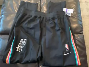 NWT Nike Men's 3XL-Tall San Antonio Spurs Snap off NBA Player Issued Sweatpants - Picture 1 of 3