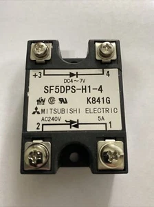 SF5DPS-H1-4 Mitsubishi Solid Relay AC240V 5A K841G New - Picture 1 of 7