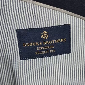 Blazer Brooks Brothers Explorer Regent Fit 46XL Azul Marino Dorado Botones Abrigo COMO NUEVO - Imagen 1 de 17